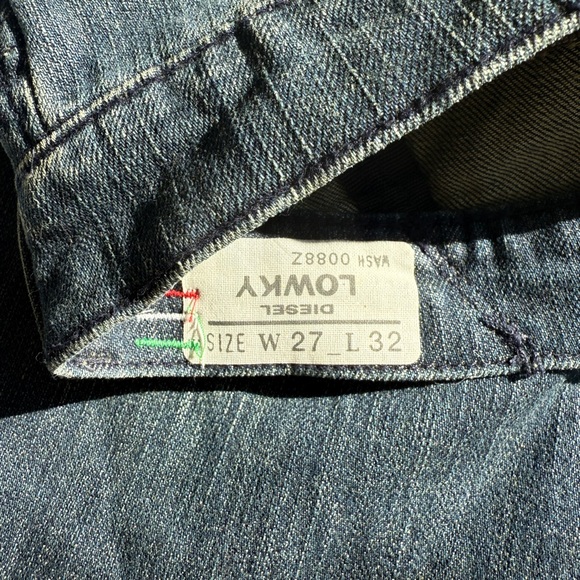 Diesel Straight-Leg Blue Jeans - Picture 5 of 10